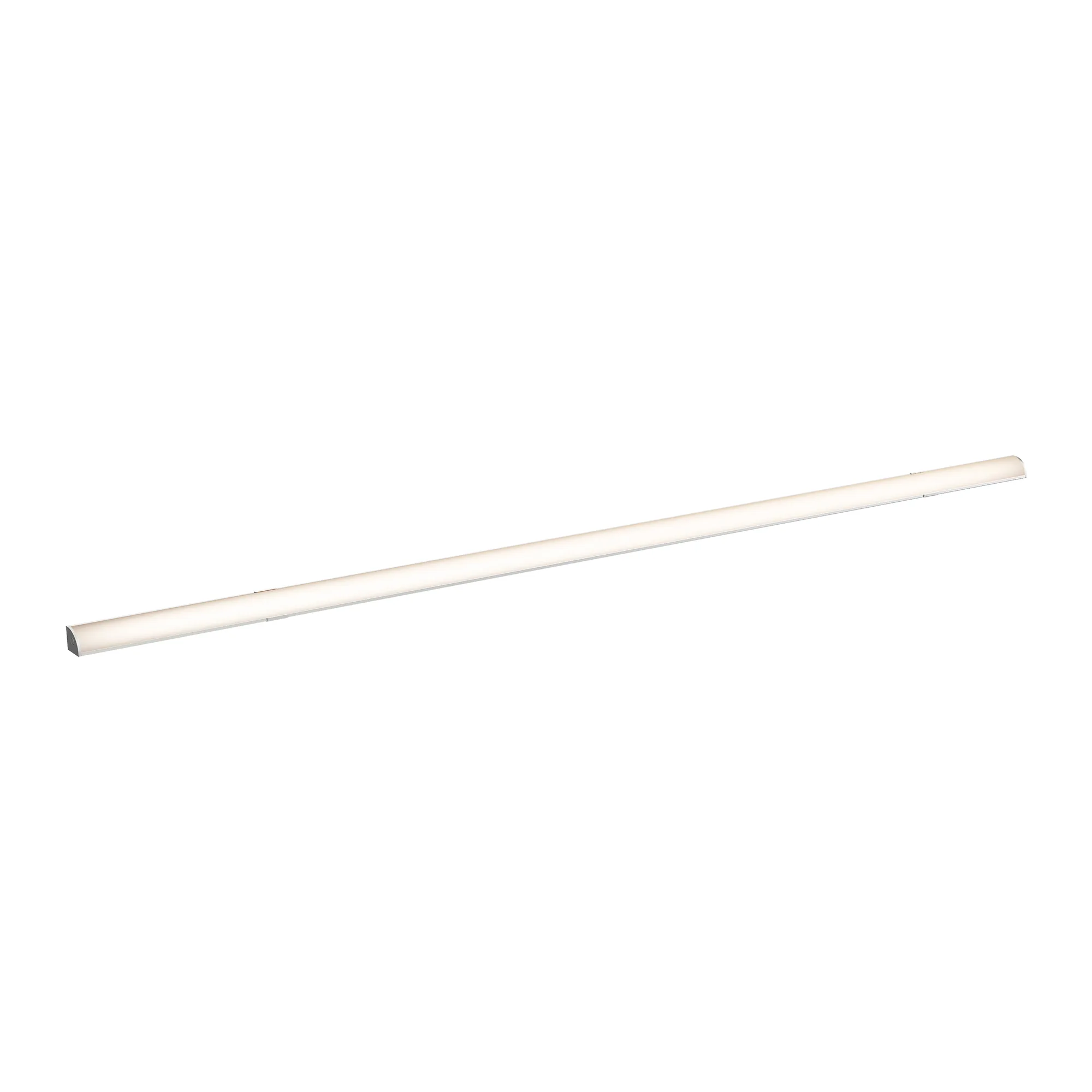CounterMax 24V LED Channel Surface Mount LED Channel in Brushed Aluminum