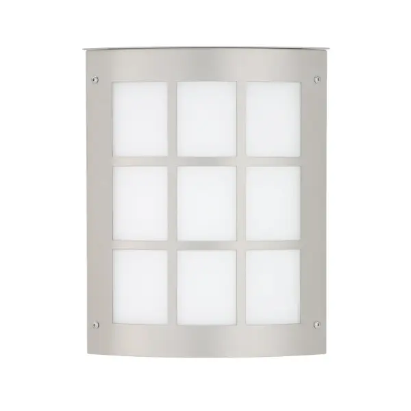 The Moto Grid combines handcrafted glass with a distinctive grid faceplate design that works equally well indoors or outdoors. ADA-compliant construction and durable outdoor-rated materials make this a practical choice.