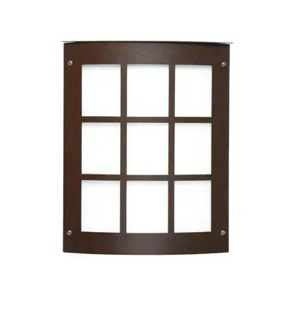 Moto Grid Outdoor Wall Sconce - Image 3