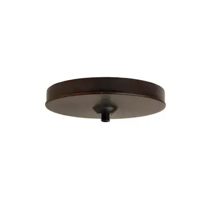 This flat monopoint canopy offers a clean, hardware-free installation for spotlights and pendants. The quick-connect system simplifies fixture changes while the bronze finish adds warmth to contemporary spaces.
