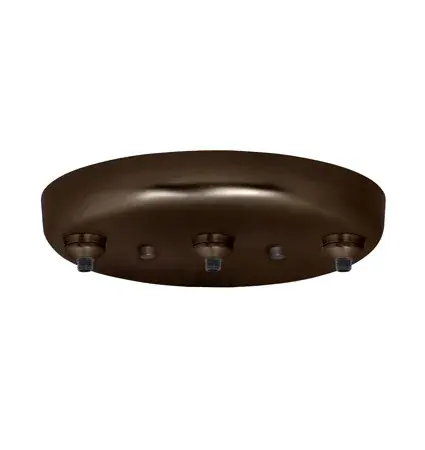 Bronze Three-Light Linear Canopy