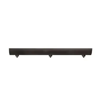 Bronze Three-Light Bar Canopy
