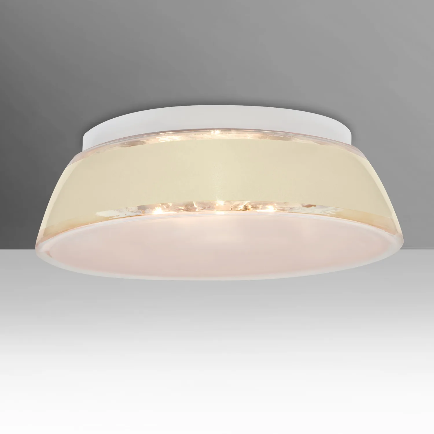Pica Creme Sand Flush Mount