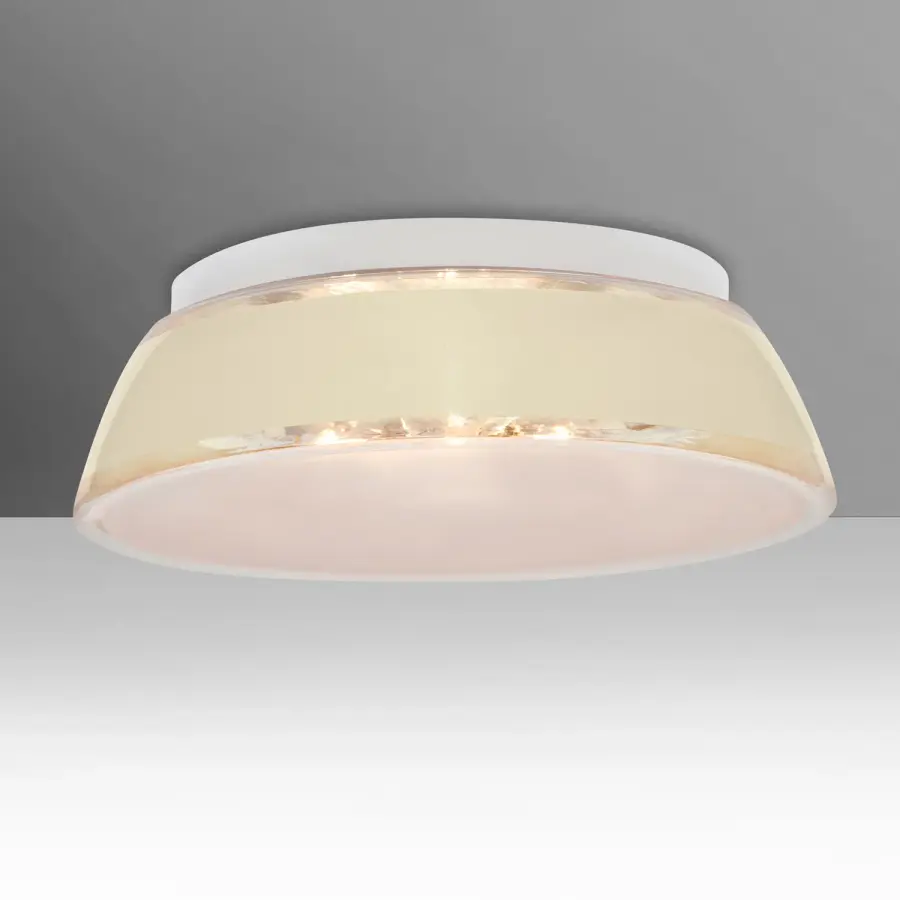 Pica Creme Sand Flush Mount