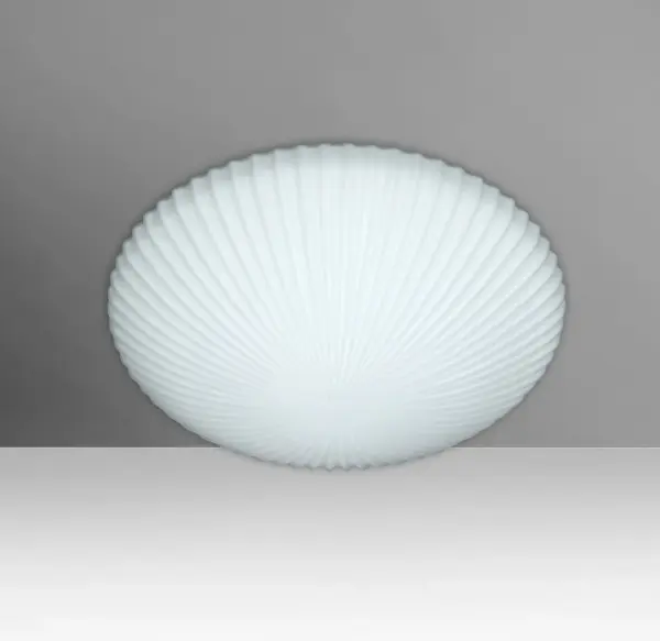 Katie Opal Matte Flush Mount