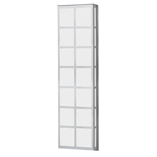 The Bree 38 combines practical outdoor durability with refined indoor aesthetics. Its white acrylic diffuser provides soft, even illumination while meeting ADA compliance standards, making it ideal for accessible design.