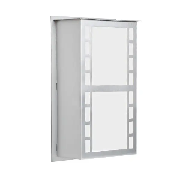 ADA-Compliant Indoor/Outdoor Wall Sconce with Handcrafted Glass - Image 1