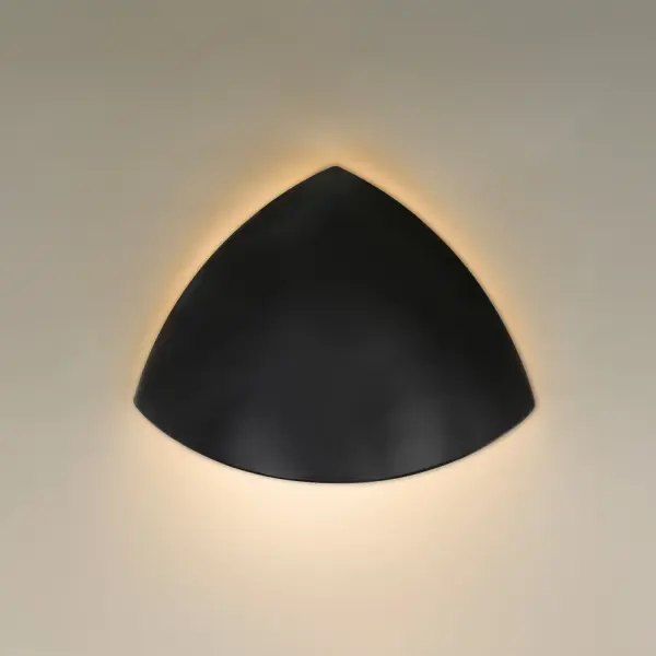 Cirrus Outdoor Wall Sconce in Black