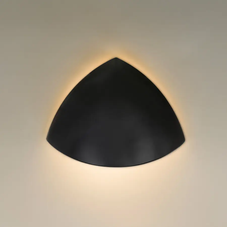 Cirrus Outdoor Wall Sconce in Black