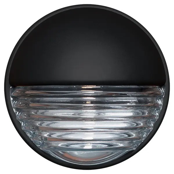 Series 3019 “half sphere” wall sconce is available in hand-painted opaque Black finish. Suitable for outdoor use, the design of these luminaires easily translate into interior use.