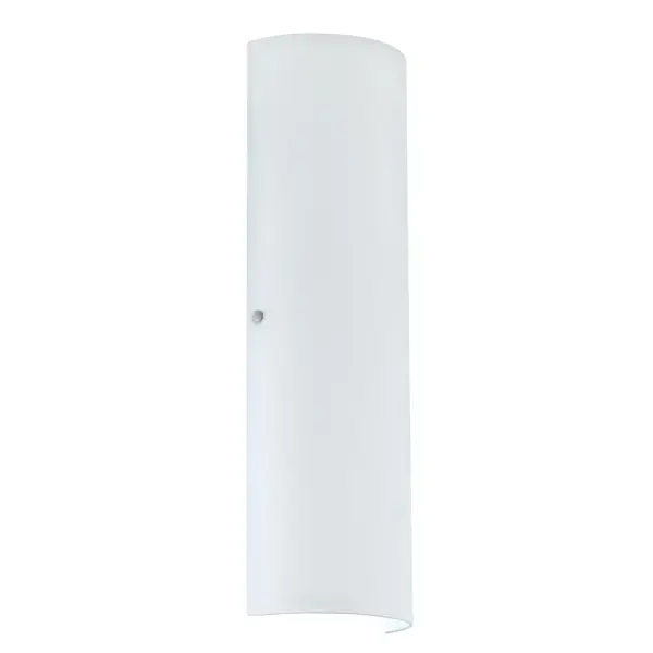 The classic colonade-shaped Torre wall sconce has minimal hardware to show off the beautiful open-ended handcrafted glass. ADA-Compliant. Our White glass is a soft white cased glass that can suit any classic or modern decor. White has a very tranquil glow that is pleasing in appearance. The smooth satin finish on the clear outer layer is a result of an extensive etching process. This blown glass is handcrafted by a skilled artisan, utilizing century-old techniques passed down from generation to generation.