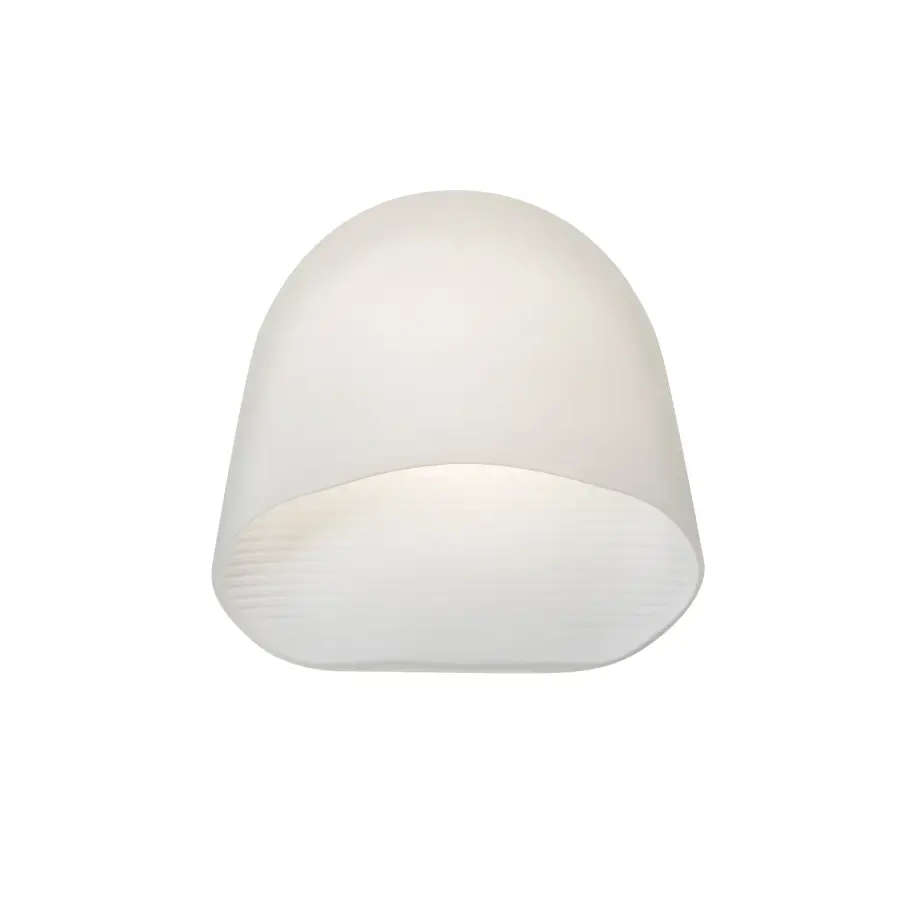 Toro Outdoor Wall Sconce in White - Image 1