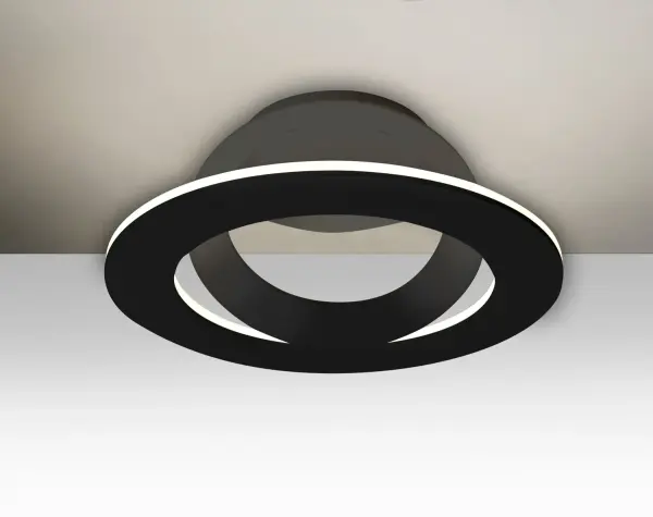 Cue 3 Wall Sconce in Black - Image 1