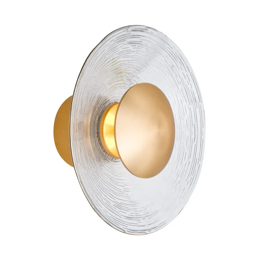 Sly Wall Sconce in Brushed Brass - Image 1
