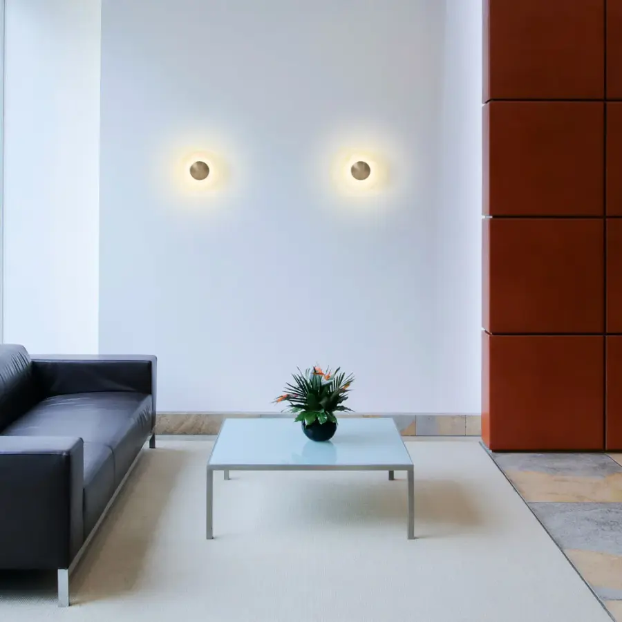 Sly Wall Sconce in Brushed Brass - Image 2