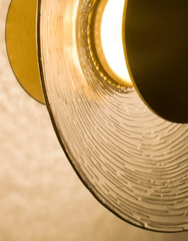 Sly Wall Sconce in Brushed Brass - Image 3