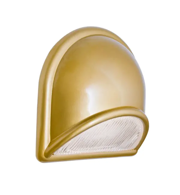 Gabby Outdoor Wall Sconce - Gold/Clear