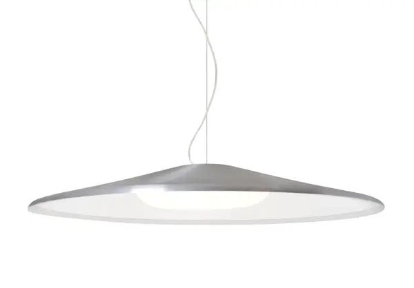 Swan Silver/Opal Pendant Light - Image 3