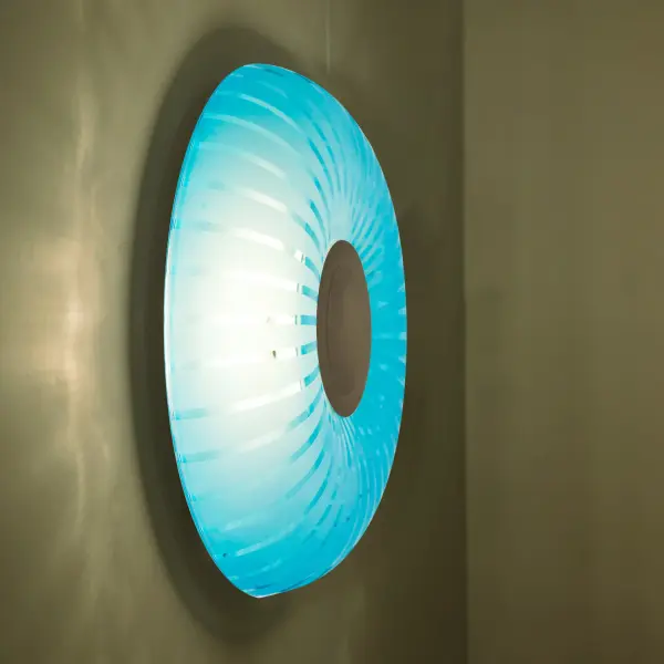 Spira 10 Coral Blue Wall Sconce