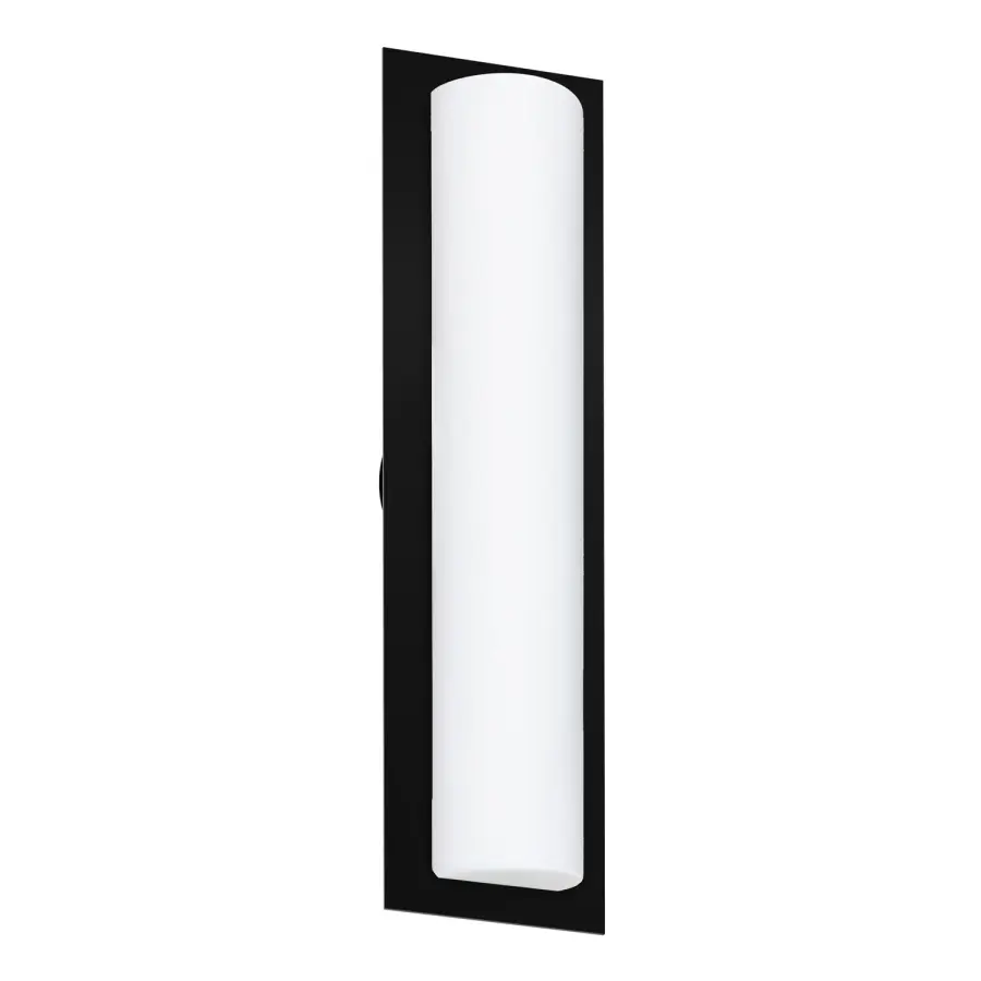 Barclay 22 Opal Wall Sconce in Black