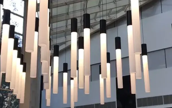 Towers at Park Central Custom Pendant Light