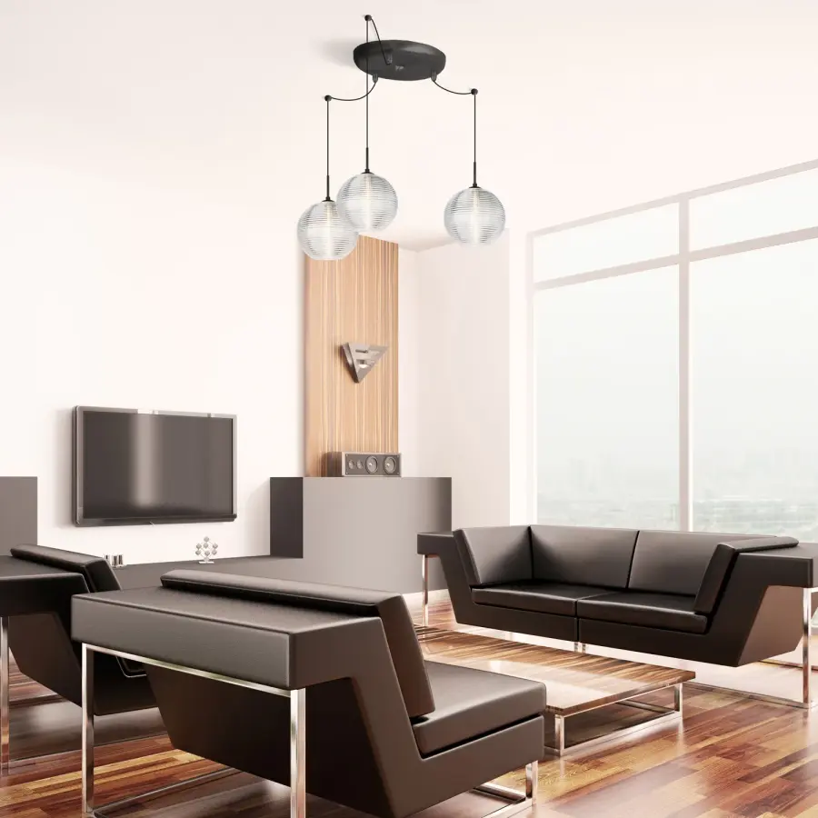 Versatile 3-Port Canopy System for Custom Pendant Configurations