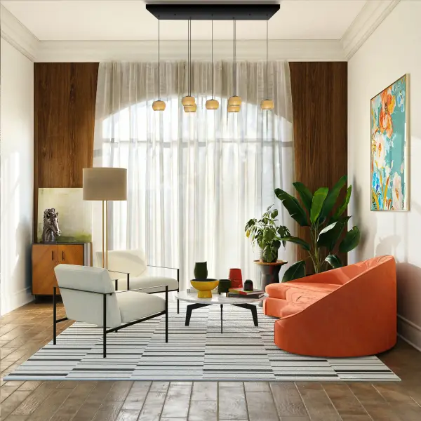 Versatile 7-Light Canopy System for Custom Pendant Configurations