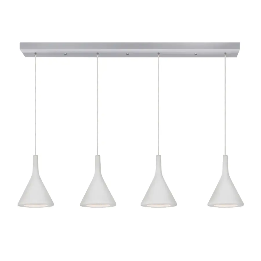 4-Light Bar Pendant Canopy for 120V Pendants
