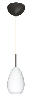 Pera One-Light Mini Pendant in Bronze