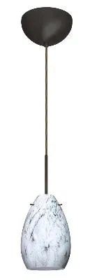 Pera One-Light Mini Pendant in Bronze