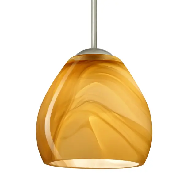 Bolla Honey Glass Pendant Light