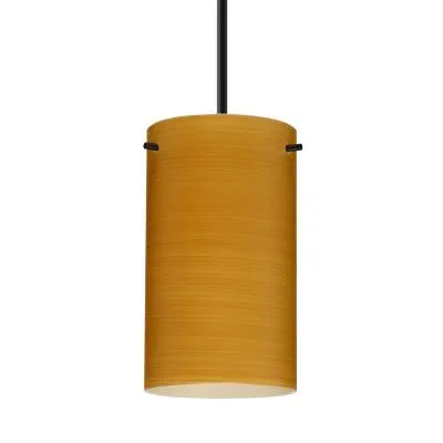 Stilo 7 LED Pendant in Black