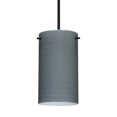 Stilo 7 LED Pendant in Black