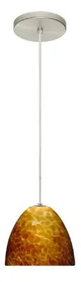 Sasha Mini Pendant in Satin Nickel
