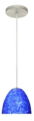 Sasha One-Light Mini Pendant in Satin Nickel