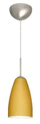 Riva Mini Pendant in Satin Nickel