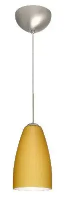 Riva Mini Pendant in Satin Nickel
