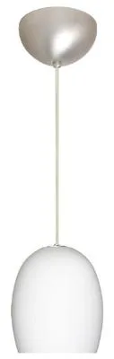 Lucia Mini Pendant in Satin Nickel