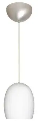 Lucia Mini Pendant in Satin Nickel