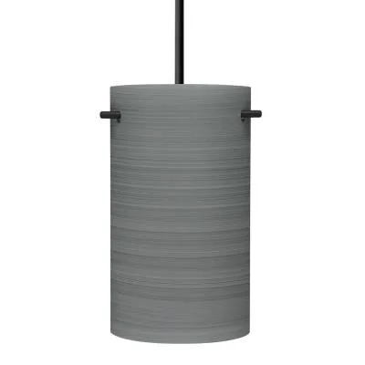Tamburo 5 LED Pendant in Black