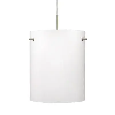 The Tamburo 8 delivers modern sophistication in a compact 9.88-inch format. Its black glass drum shade creates dramatic ambient lighting while the small footprint makes it ideal for multiples over islands or as accent lighting in intimate spaces.