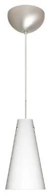 Cierro One-Light Pendant in Satin Nickel