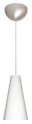 Cierro One-Light Pendant in Satin Nickel