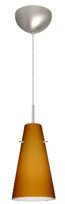Cierro One-Light Pendant in Satin Nickel