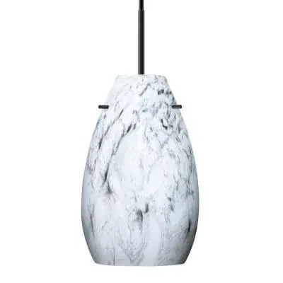 In Black by  Besa from the Besa Pera 9 Pendant collection.