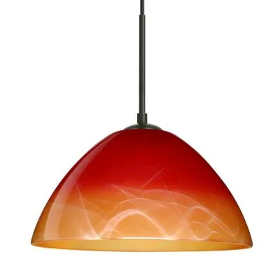 Tessa LED Pendant in Black
