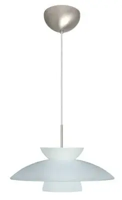 Trilo One-Light Pendant in Satin Nickel