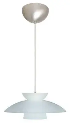 Trilo One-Light Pendant in Satin Nickel