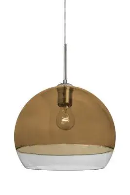 Ally 12" Pendant in Satin Nickel