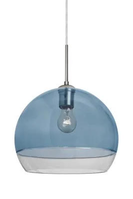 Ally 12" Pendant in Satin Nickel
